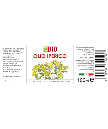 St. John's Wort Oil - Organic Hypericum Oil 100ml | Laborbio | Natural Wellness & Pain Relief - Buy Online on GoSupps.com