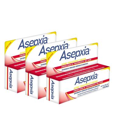 Asepxia Spot Acne Cream 10% - 3 Count Multipack (1 Oz Each) for Effective Spot Treatment - Buy Online on GoSupps.com