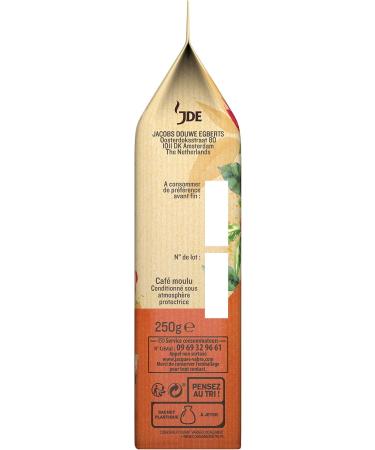 JACQUES VABRE Coffee Origin Kitale Ground 250g - Pack of 4 - Buy Online on GoSupps.com