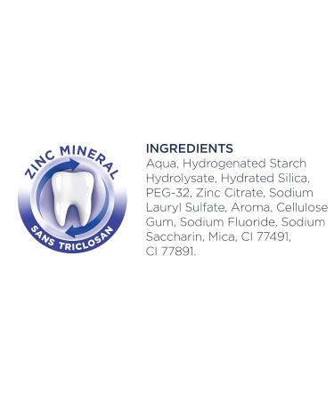 Signal Integral 8 Toothpaste 75ml | Antibacterial Formula with Zinc for Caries Protection Reinforced Gums Enamel Care Fresh Breath & Anti-Plaque - Buy Online on GoSupps.com