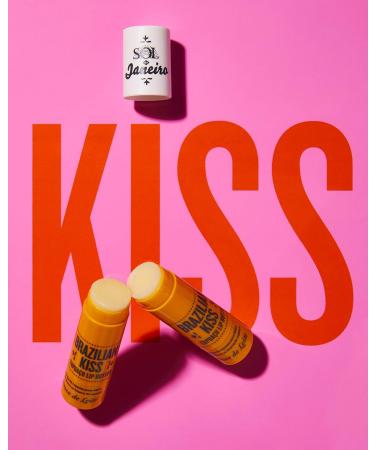 Brazilian Kiss Lip Butter Coconut - 1 Count Pack - Hydrating Lip Balm - Buy Online on GoSupps.com