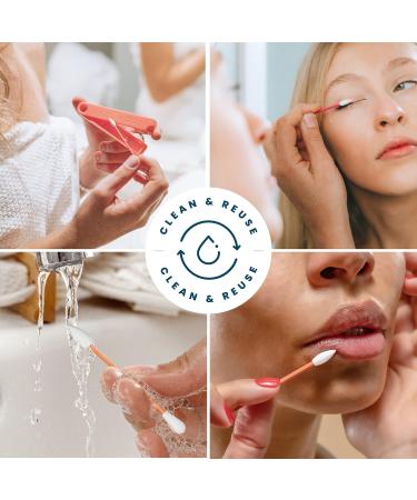 LASTSWAB Beauty Reusable Cotton Swab - Eco-Friendly Makeup Remover | LastObject | Danish Design | Blue Q-tips - Buy Online on GoSupps.com