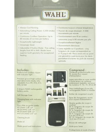 Wahl Canada Arco Purple with Paws Professional Clipper With Continuous Cordless Operation Astonishing Cutting Power Exceptionally Light-Weight and Quiet with 5 Position Adjustable Blade Cool Running Blades and Cool Bodied Clipper Resist s Rust and Corrosi - Buy Online on GoSupps.com