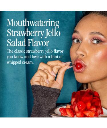 Vacation Strawberry Jello Salad SPF 30 Sunscreen Lip Balm (Pack of 3) | Water Resistant Vegan Lip Balm with Sunscreen | Beeswax-Free Lip Balm Set - Buy Online on GoSupps.com