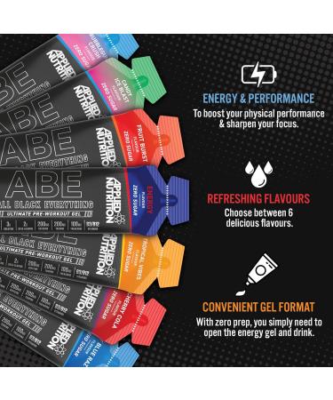 Applied Nutrition ABE Pre Workout Gel - Candy Ice Blast - 20 x 60ml Gels - Buy Online on GoSupps.com
