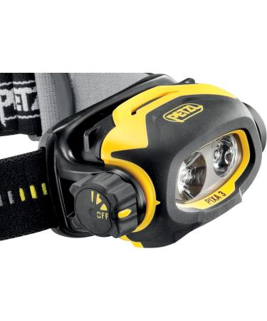 Buy PETZL Pixa 3 Head Torch - Black/Yellow | Durable & Versatile Outdoor Lighting - International Shipping Available - Buy Online on GoSupps.com