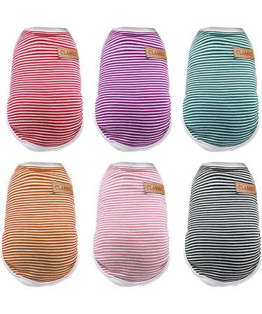 Luxurious Striped Dog Coat & Sweater - Colorful Wool Pet Shirts for Puppies | XXL Green-3 - Buy Online on GoSupps.com
