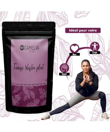 Flat Belly Herbal Tea 80 g Natural Fat Burner and Slimming Infusion Detox Treatment for Weight Loss Effective Slimming Tea - Buy Online on GoSupps.com