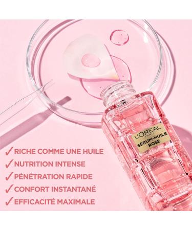 L'Or al Paris - Ros Oil Serum - Anti-Aging Radiance & Intense Nutrition Face Care - Concentrated in Native Peony Cells and Calcium B3 - For Mature Skin - Age Perfect Golden Age - 30 ml - Buy Online on GoSupps.com