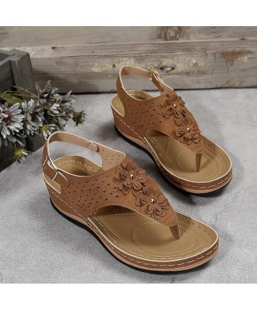 SBGMoSJ Bunion Corrector Orthopedic Sandals for Women - Wide Width Strap Heels - Buy Online on GoSupps.com