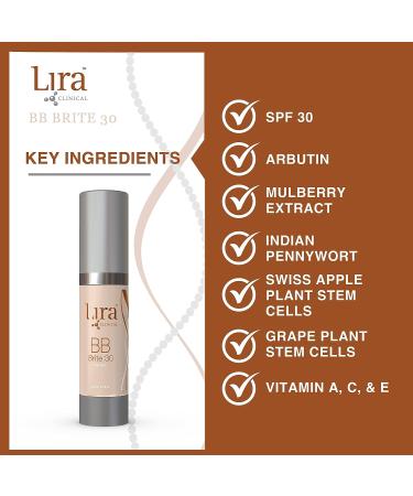 Lira Clinical BB Brite30 - Brightening & Correcting BB Cream - Buy Online on GoSupps.com