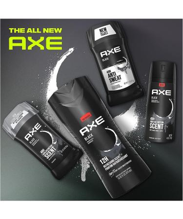 AXE Black Antiperspirant Deodorant Stick 2.7 Oz - Pack of 2 - Buy Online on GoSupps.com