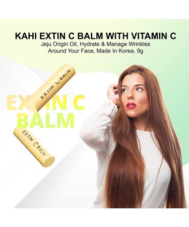 KAHI SEOUL Facial Balm - Hydrating Jeju Oil & Collagen Wrinkle Care, Made in Korea, 9g - Buy Online on GoSupps.com