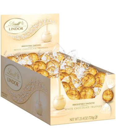 Lindt Lindor Truffles - White Chocolate - 60 ct