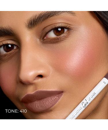 Lamel Gel Lip Liner N. 410 (Pink Taupe) - Long-Lasting, Waterproof & Enriched with Nourishing Ingredients - Cruelty-Free Lip Pencil for Precision & Texture - Buy Online on GoSupps.com
