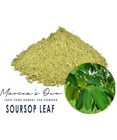 Marcia s Own Marcia's Own Soursop Leaf 100% Pure Herbal Tea Powder from Jamaica 1 oz / 28.3 g (40 Servings) - Buy Online on GoSupps.com