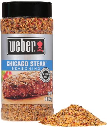 Weber Chicago Steak Seasoning 13 Ounce Shaker - Buy Online on GoSupps.com