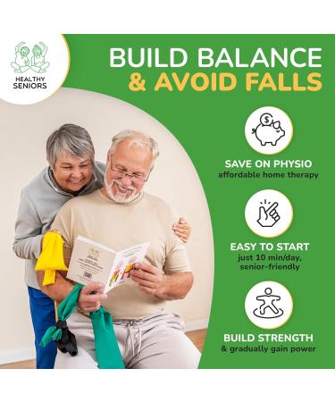 Chair Exercises for Seniors | Adjustable Resistance Bands & Exercise Guide | Fitness Equipment for Elderly & Therapy Aids - Buy Online on GoSupps.com