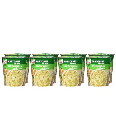 Buy Knorr Snack Bar Mashed Potatoes with Roast Onions & Croutons - Pack of 8 (8 x 53g) | International Shipping Available - Buy Online on GoSupps.com