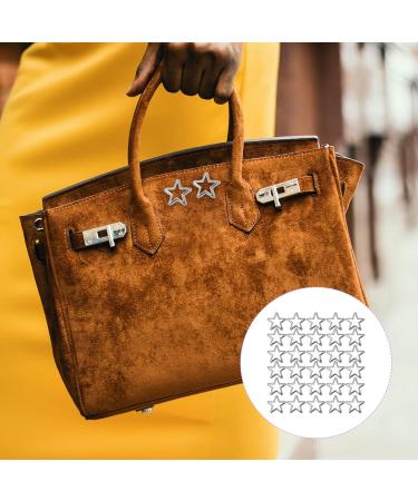 100 Pcs Five Claw Nail Jeans Brass Decor Star Shoes Rivets Leather Cloth Accessories Punk Shoes Bags Silverx2pcs 1.2X1.2CMx2pcs - Buy Online on GoSupps.com