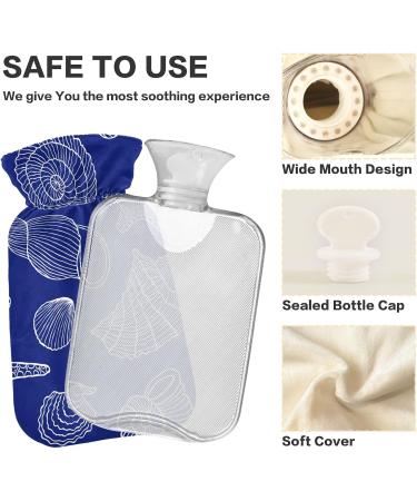 Buy Ocean Shells Hot Water Bottles - 2L Pain Relief for Neck & Shoulder | International Shipping - Buy Online on GoSupps.com