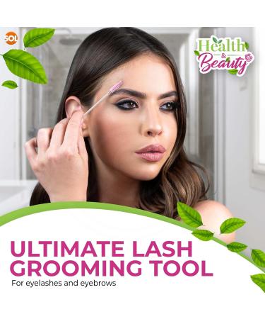 200pk Eyelash Brush Spoolie Disposable Eyebrow Brush & Mascara Wands Lash Brushes Spoolies for Lash Extensions Makeup Tool Lash Brush Pink Eyelash Brushes Eyelash Spoolies to Avoid Mascara Clumps - Buy Online on GoSupps.com