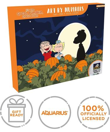AQUARIUS Peanuts It's The Great Pumpkin Charlie Brown Art by Numbers Kit - Buy Online on GoSupps.com
