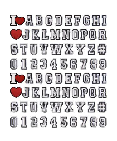 74+4 Pack Letter Charms for Clog Sandals Shoe Decoration 0-9# Number Alphabet ABC-Z Characters DIY Shoes Pins for Boy Girl Teens Men Women and Adults 78