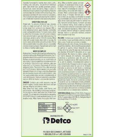 Detco Oven Cleaner 1 - Powerful Oven Cleaning Solution - Buy Online on GoSupps.com