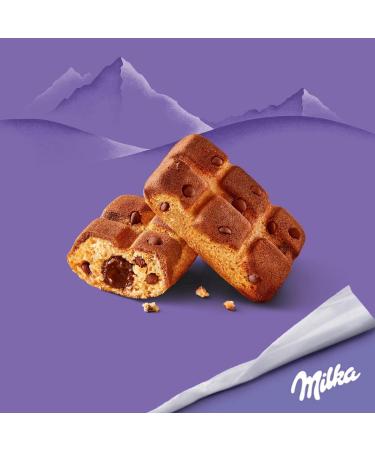 MILKA - Choco & Cake - Set of 4 Boxes of 5 Chocolate & Cake Bags - Soft Cakes Filled with Milk Chocolate Milka - Family Size Practical for Children's Snacks - Pack of 4 x 175g - Buy Online on GoSupps.com