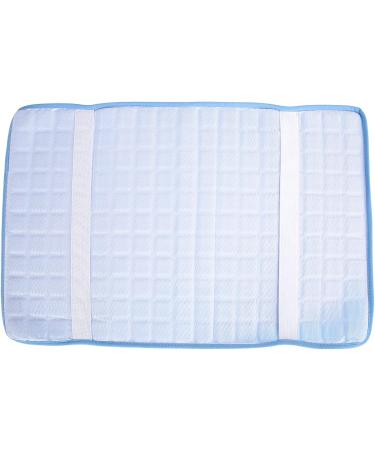 Syrisora Cooling Gel Pillow Mat Soft Cushion Flexible and Foldable for Summer Ideal for Home and Beauty Salons - Buy Online on GoSupps.com