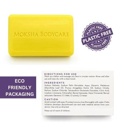 Tea Tree Soap Bar with Jasmine - Made In U.K Brightening Soap Bar for Spots Blackheads Pimples Blemishes | Moisturising Soap for Women| Paraben and Cruelty FREE- 100g - Buy Online on GoSupps.com