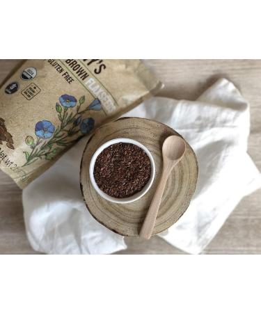 Anthony's Organic Brown Flaxseed 2 lb - Batch Tested, Gluten Free, Raw, Non GMO - Keto Friendly - Buy Online on GoSupps.com