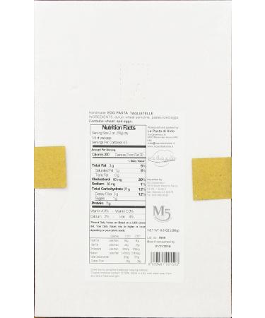 La Pasta Di Aldo Tagliatelle Egg Pasta 8.8 oz - Authentic Italian Pasta - Pack of 1 - Buy Online on GoSupps.com