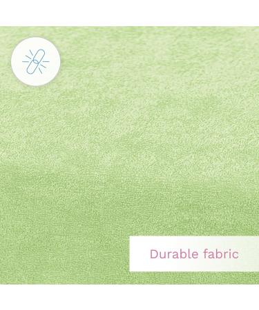 Baby Changing Mat Terry Cover for 70x50 cm Nappy Changer with Raised Edges (Green) - Buy Online on GoSupps.com