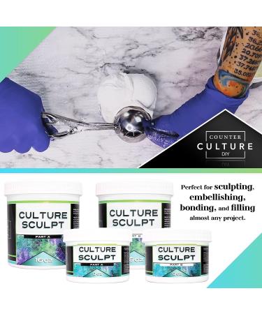 Counter Culture DIY Sculpt 2 Part Modeling Compound - 16 oz, VOC Free Artist Clay - No Baking Required - Buy Online on GoSupps.com