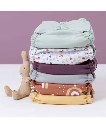 Esembly Waterproof Cloth Diaper Cover Swim Diaper | Size 2 (18-35lbs) | Dove Color | Leak-Proof & Breathable Reusable Diaper - Buy Online on GoSupps.com
