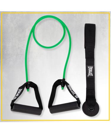 Everlast FIT Medium Power Cable - Light Resistance Exercise Band Premium Latex Door Anchor Rubber Handles Carry Bag Included - Muscle Repair at-Home Gym Strength Training Flexibility - Buy Online on GoSupps.com