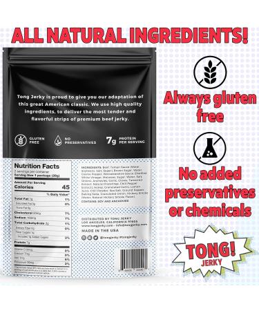 Tong Jerky Gift Box (12 Bag Ultra Box) - Buy Online on GoSupps.com
