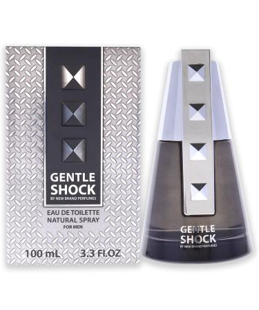 New Brand Gentle Shock EDT Spray Men 3.3 oz