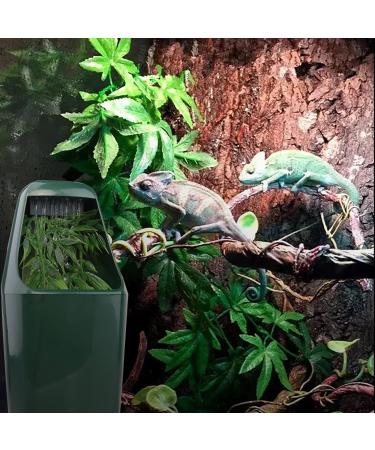 AIICIOO Reptile Drinking Fountain with Activated Carbon Filter - Terrarium & Aquarium Accessories for Amphibians, Insects, Lizards, Turtles, Snakes, Frogs, Geckos - Buy Online on GoSupps.com