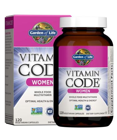 Garden of Life Vitamin Code Women 120 Vegetarian Capsules