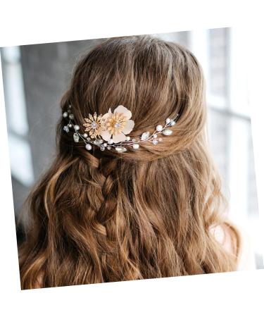 ABOOFAN 1 Pair Bridal Hair Accessories Wedding Hair Accessories Fairy Jewelry for Women Hair Comb Wedding Hair Combs for Wedding Hair Combs for Women Decorative Light Luxury Hairpin Bride - Buy Online on GoSupps.com
