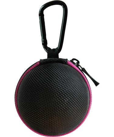Ballsak Sport Pink/Black Clip-on Cue Ball Case | Attaches Cue Balls to Cue Stick Bag | Extra Strong Strap Design - Buy Online on GoSupps.com