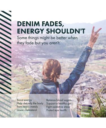 Freshfield Chlorella 500mg Capsules - Vegan Friendly with Chlorophyll & Antioxidants - Plastic Negative - Buy Online on GoSupps.com