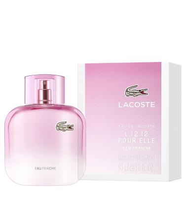 Lacoste L.12.12 Eau Fraiche Pour Elle 3 Fl oz Modern 90 ml (Pack of 1) - Buy Online on GoSupps.com