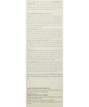 Buy Phytorelax Almond Dry Oil 100ml - Nourishing Body & Hair Care | International Shipping Available - Buy Online on GoSupps.com