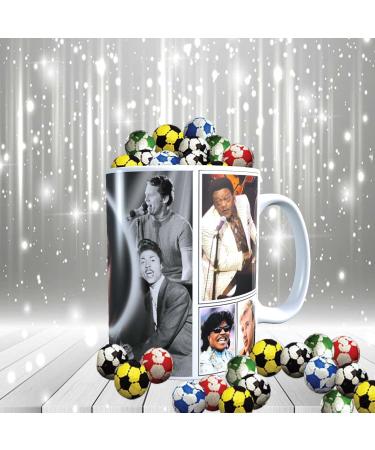 Rock n Roll Greats of The 50s & 60s Celebrity Music Icon Mug with Choice of Sweets Gift - Buy Online on GoSupps.com
