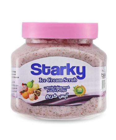 Starky Face And Body Scrub Cream With The Benefits Of Ice Cream Tightening Face With Its Unique Formula That Leaves The Skin Soft And Glowing Best Gift Idea For Women Girlfriend Wife (10. oz / 300ml)