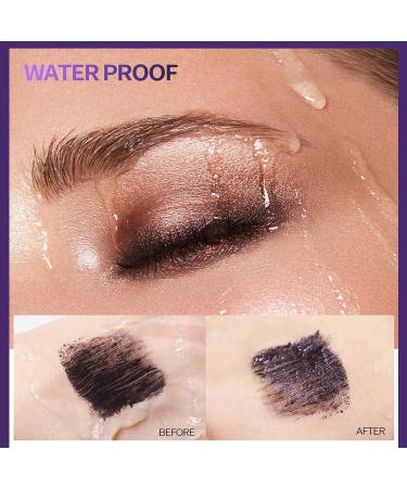 EONFAVE 5D waterproof mascara long eyelashes waterproof volumizing brush black eyelashes long lasting mascara cream mascara with silk fiber nonclumping extra volume thick and curly - Buy Online on GoSupps.com